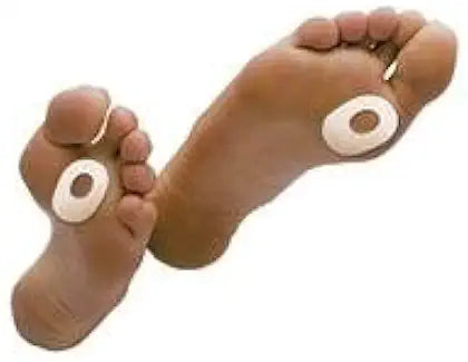 Felt Oval-shaped Callus Pads 1/4 Thickness 40 Pads M703