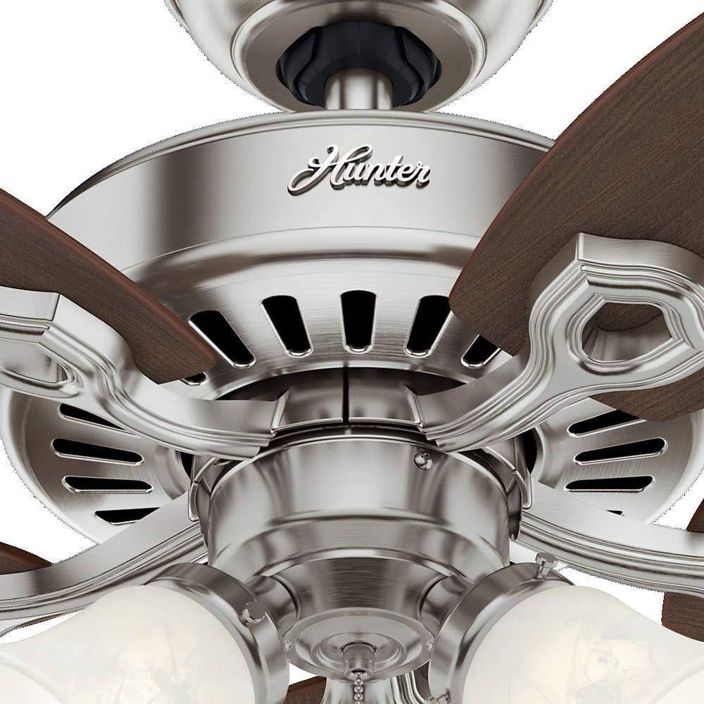 Brushed Nickel 42-Inch Ceiling Fan with Five Blades U124387