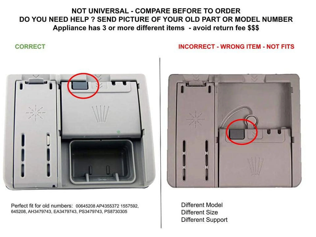 Dishwasher Soap Dispenser Replacement B67463