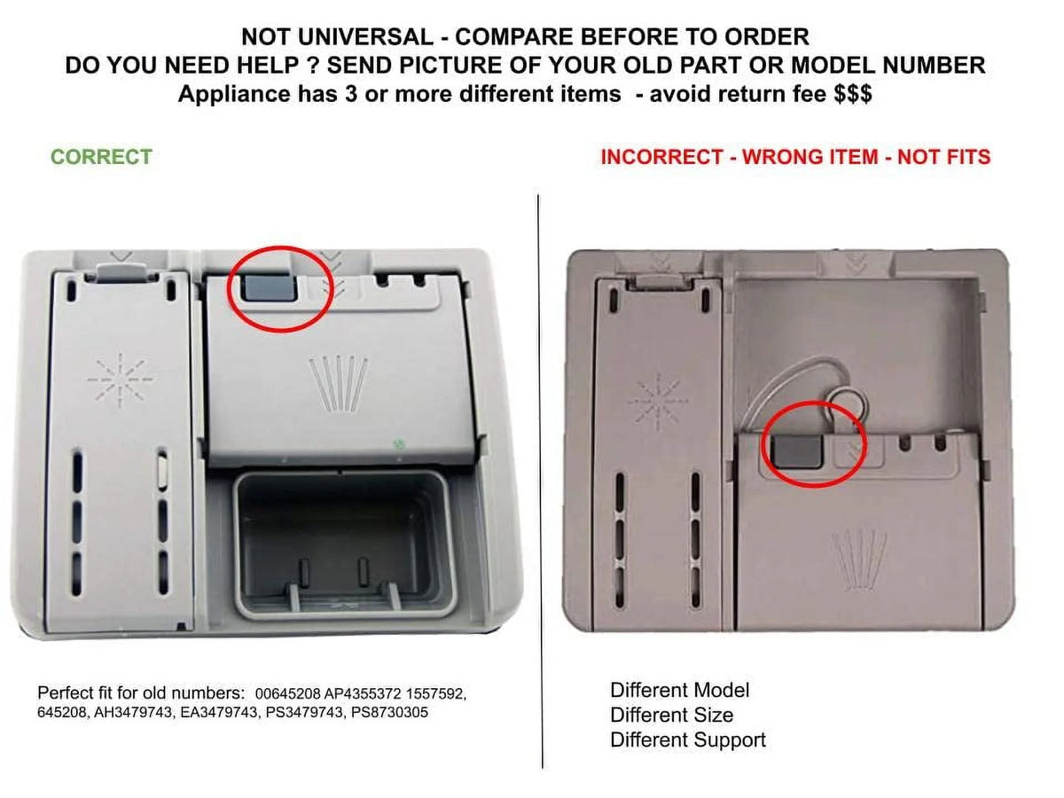 Dishwasher Soap Dispenser Replacement B67463