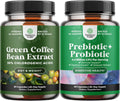 Pure Green Coffee Bean Extract and Probiotics Supplement N21660