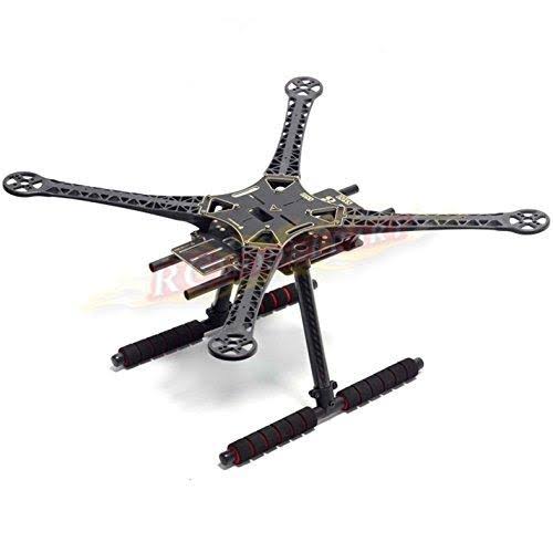 Quadcopter Fuselage Frame Kit PCB Version with Carbon Fiber Landing Gear Skid S8966