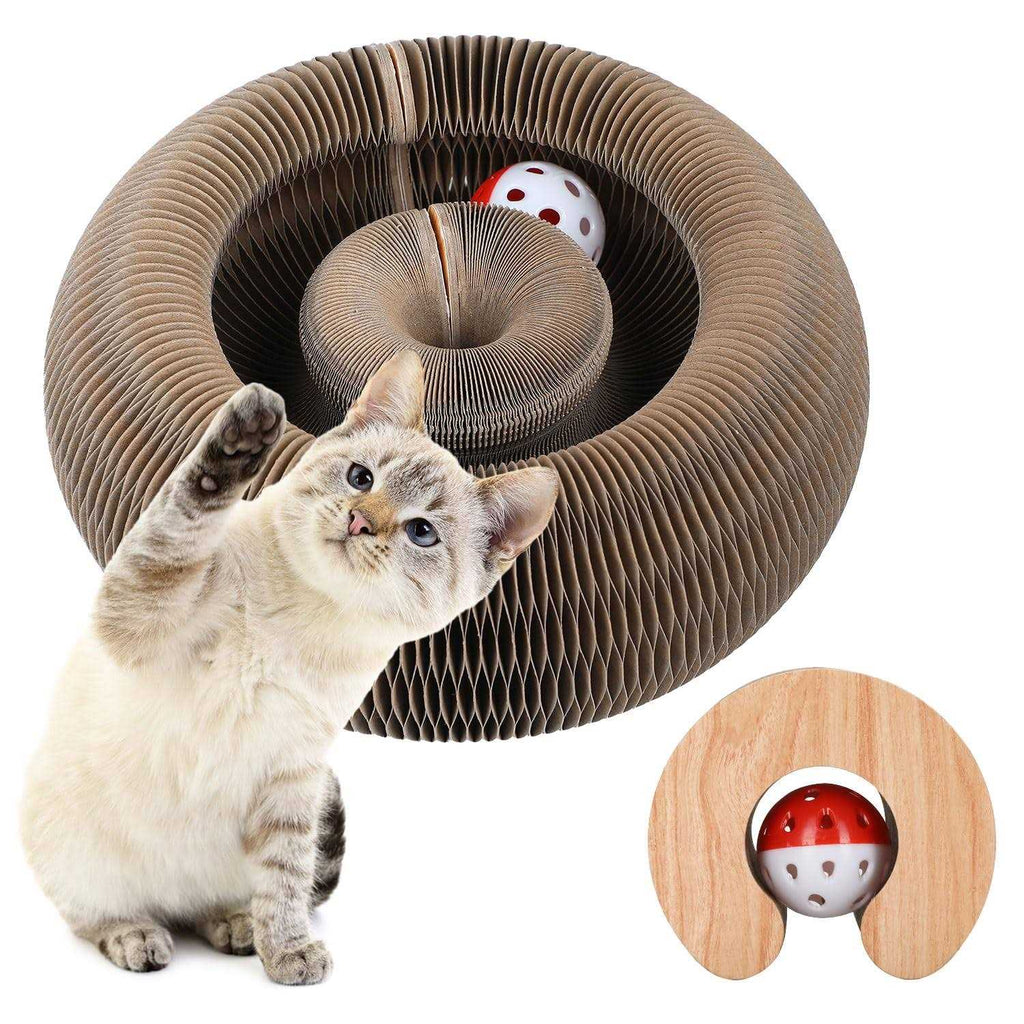 Magic Cats Scratching Board Interactive Scratch Pad Scratcher with Ball C32713