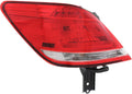 Tail Light Assembly Driver Side with Bulbs F362