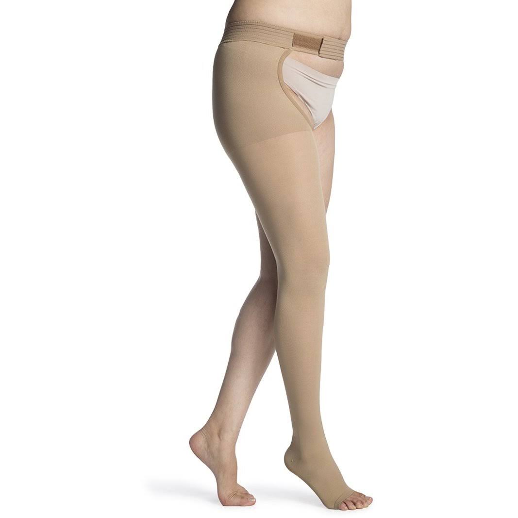 30-40 mmHg Open Toe Left Waist Attachment Small Long E21374