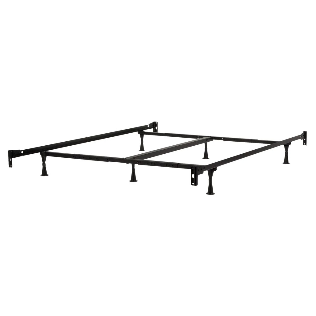 Full Size Medium Soft PillowTop Mattress Set with Bed Frame P7278
