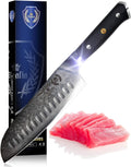 Santoku Chef Knife 7 inch with G-10 Ergonomic Handle O2357