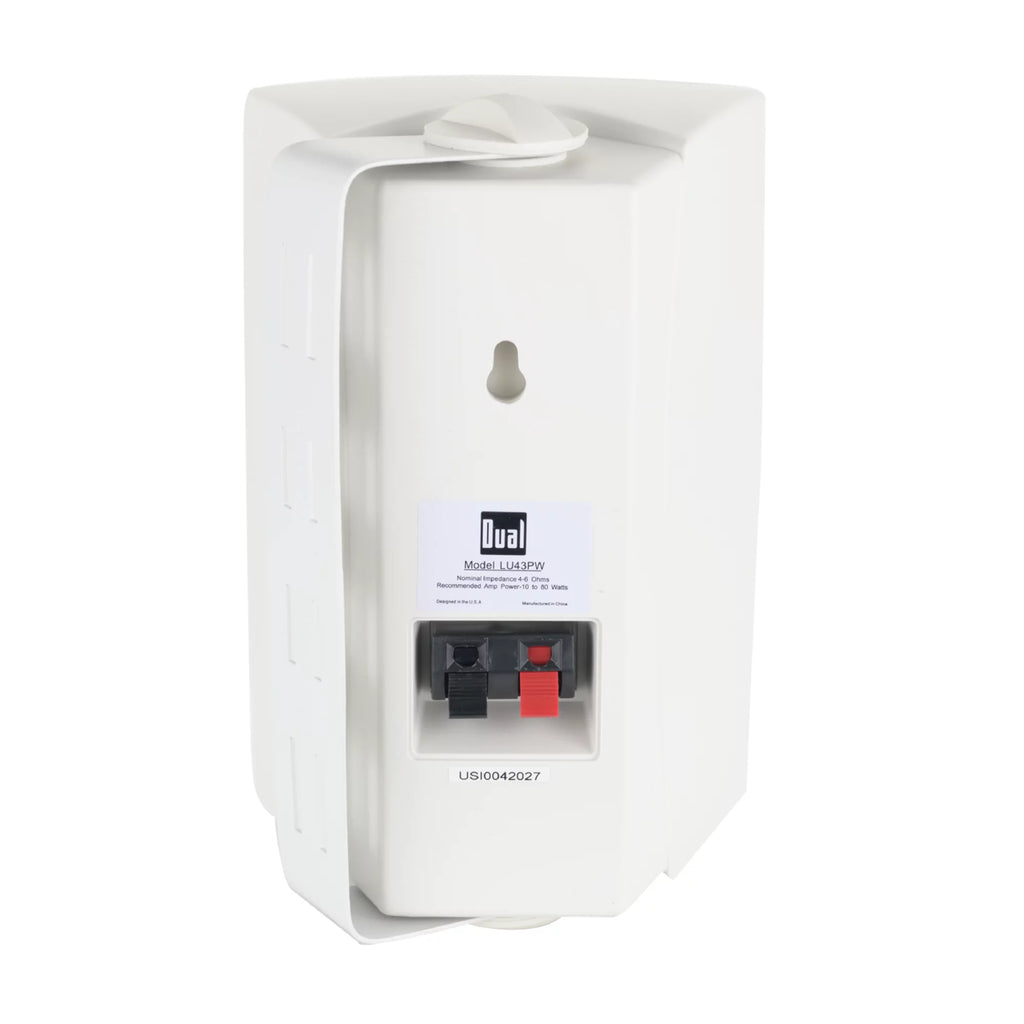 White 4 inch 3-Way Outdoor Speakers X91935