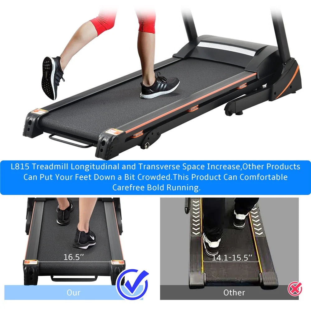Folding Electric Treadmill with Incline R772819
