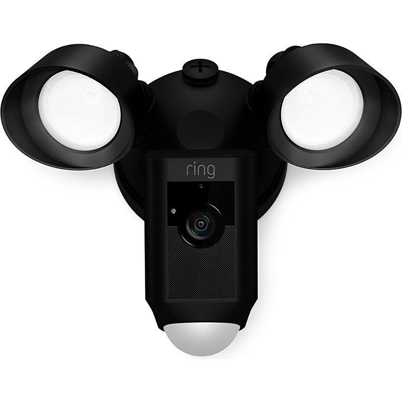 Black Floodlight Camera O8309