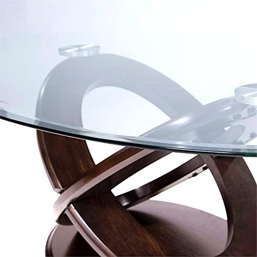 Dark Walnut Wood Console Table K46622