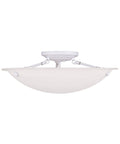 3-Light Ceiling Mount, White A5063