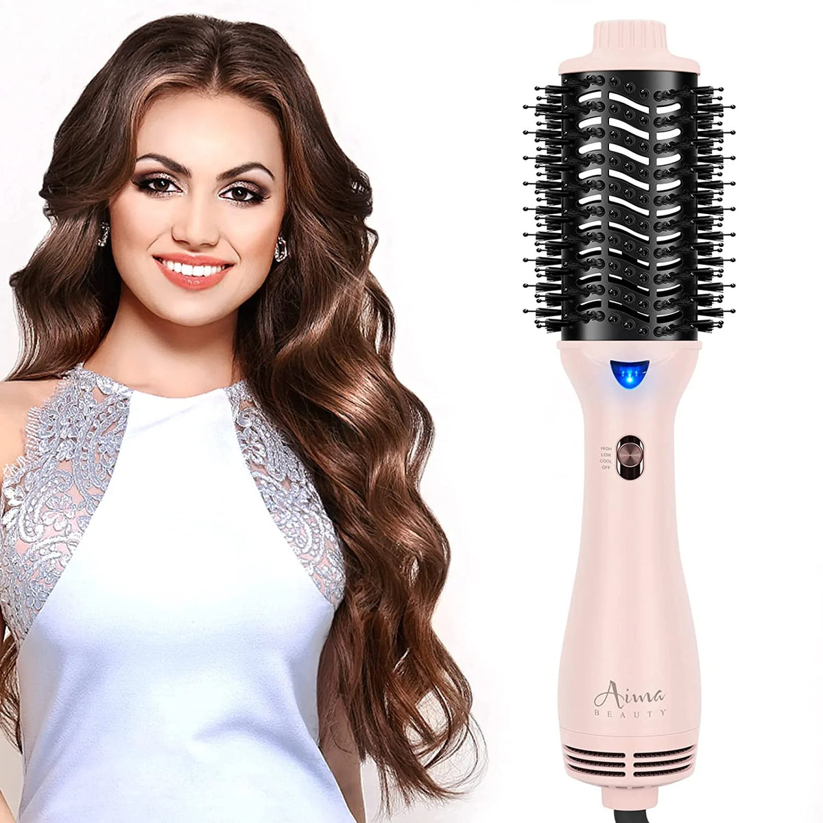 Pink Hot Air Brush O881