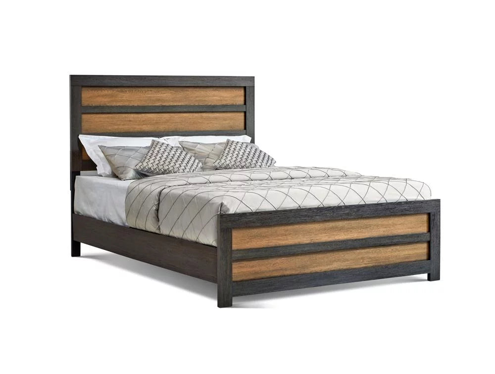 Queen Panel Bed Q486