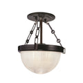 Old Bronze Semi Flush Light T890353