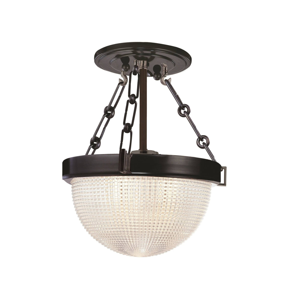 Old Bronze Semi Flush Light T890353