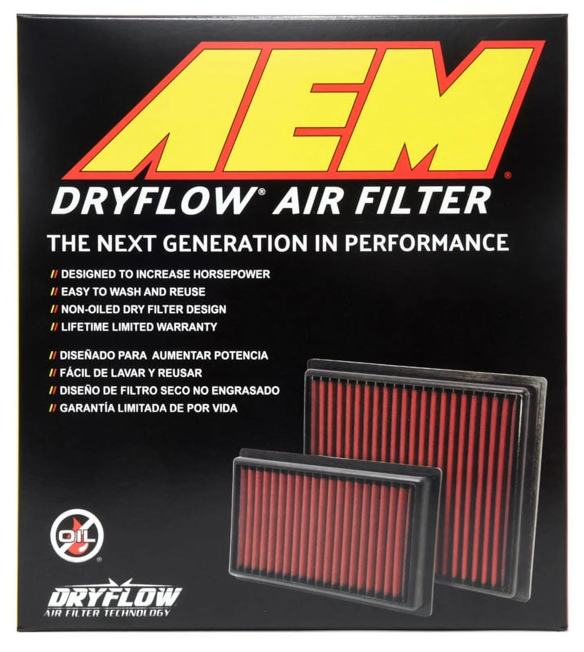 DryFlow Air Filter K4312