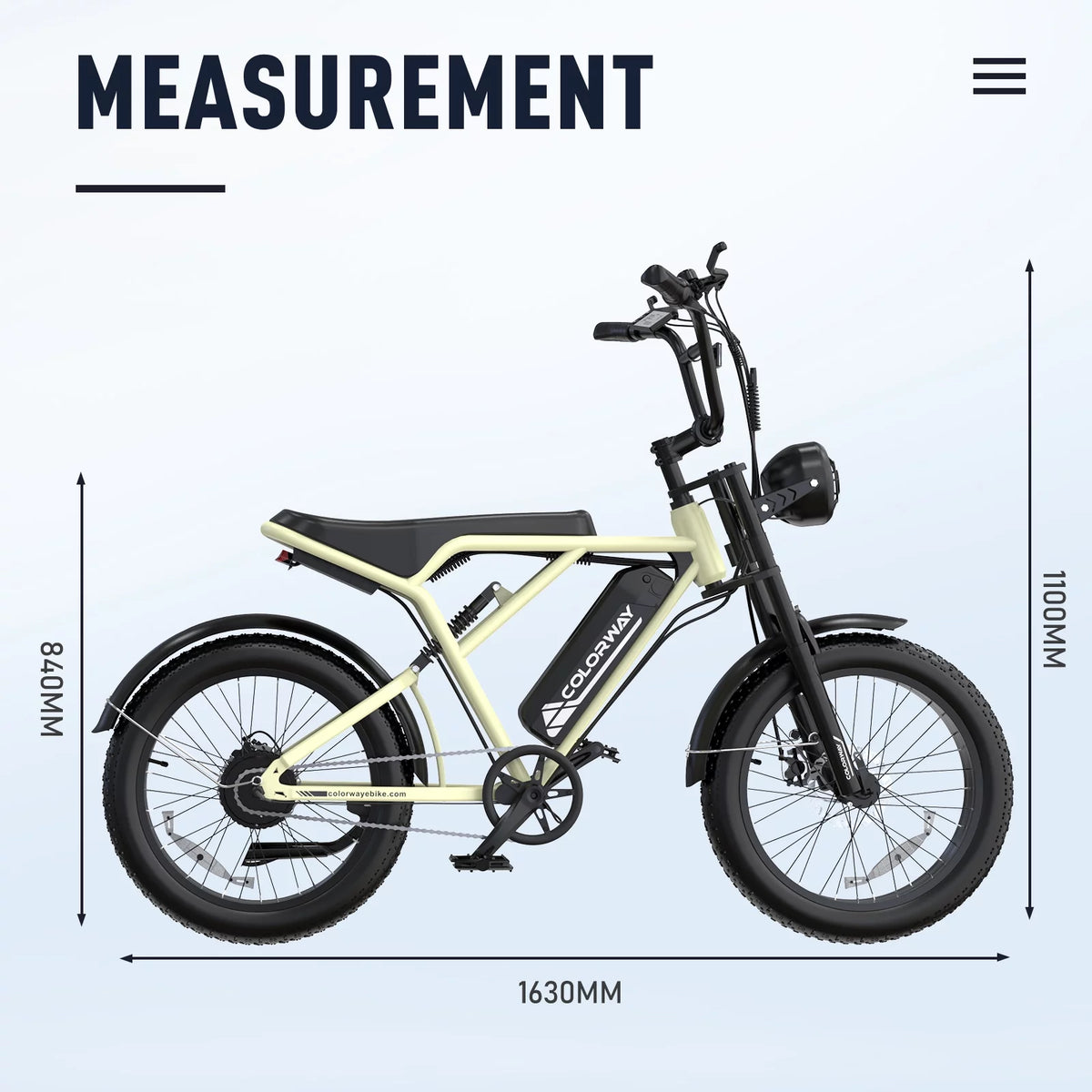 750W Electric Bike 20X4.0 Fat Tire 48V 15Ah Battery G399