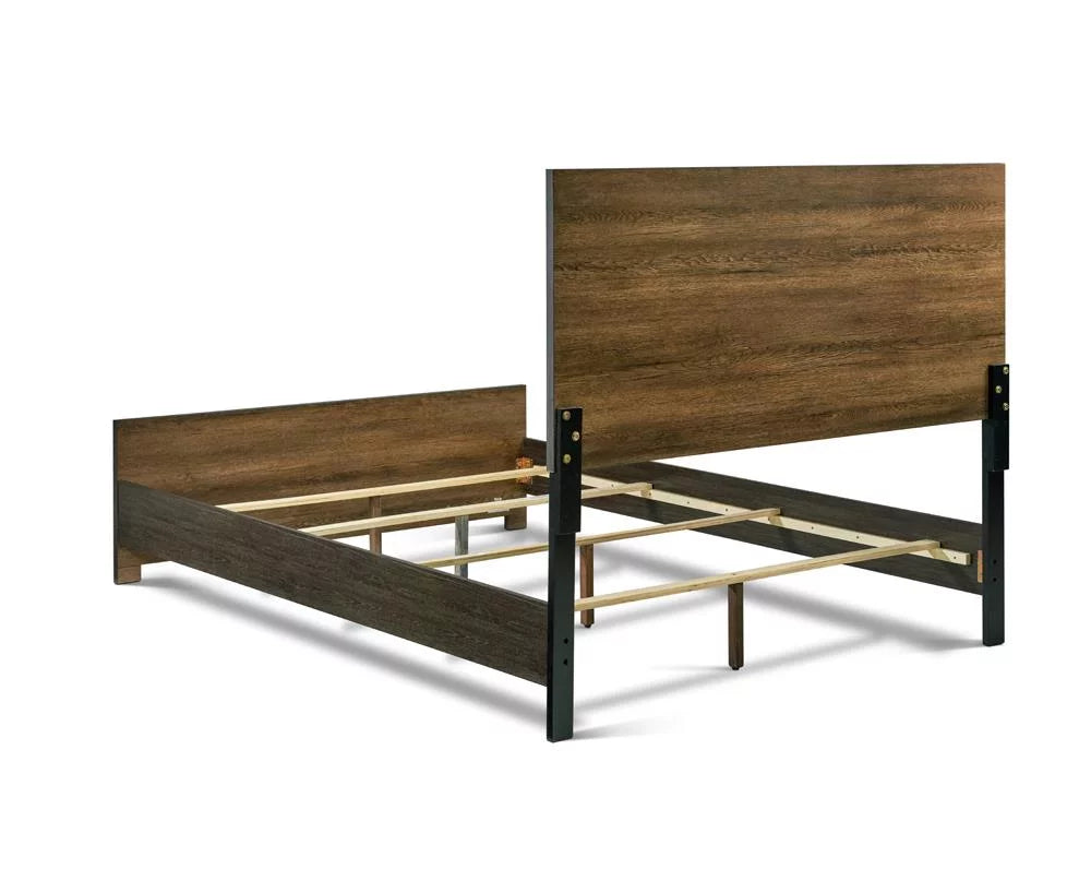 Queen Panel Bed Q486