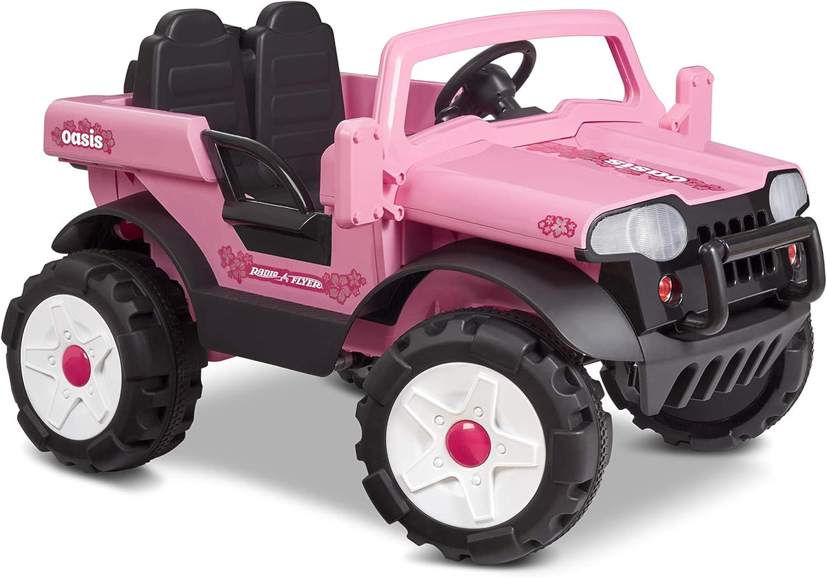 6 Volt Powered Electric Monster Truck with Lights & Sounds V960