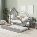 Twin Wood House-Shaped Daybed with Trundle I9530