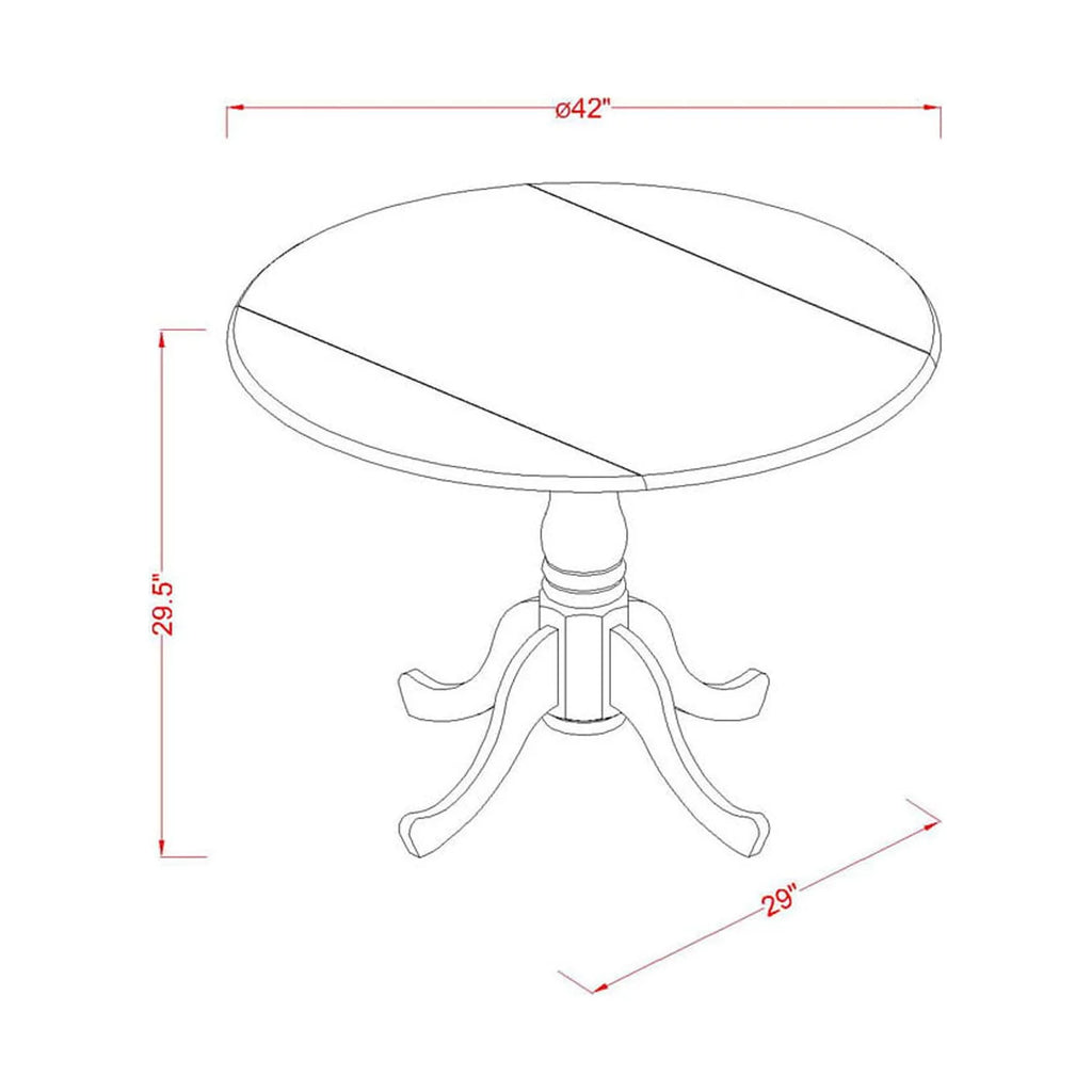 Traditional Wood Dining Table Q9329