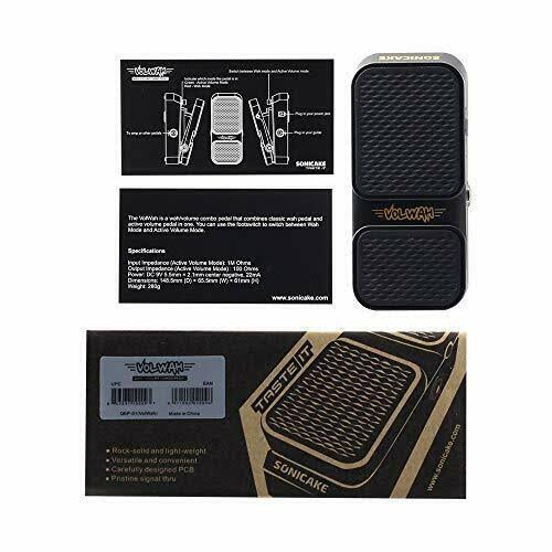 Active Volume Wah Guitar Effects Pedal U170790