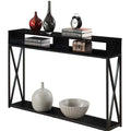 Black Wood Console Table H603901