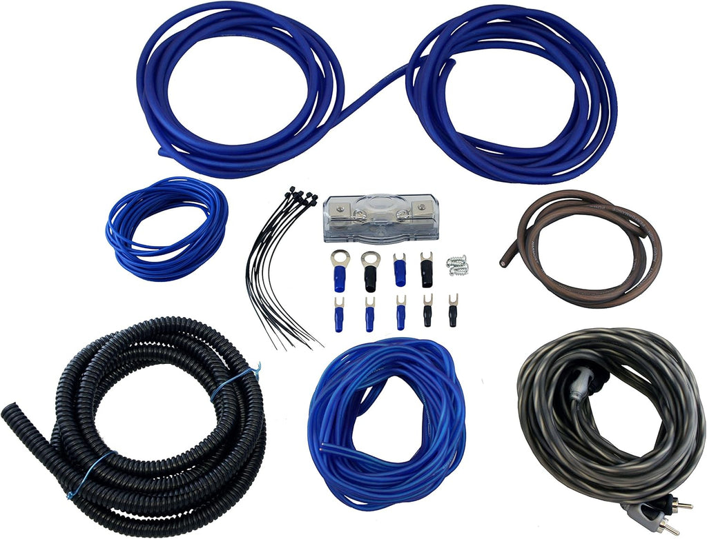 6.75 Loaded Sealed Sub Box Bundle with Amplifier & Amp Kit N25792