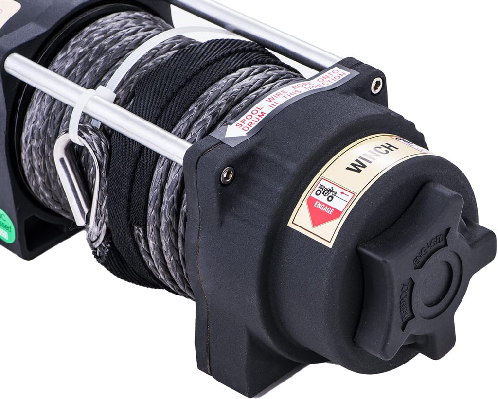 6000lb 12V Winch with Synthetic Rope and Wireless Remote Control H996