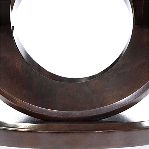 Dark Walnut Wood Console Table K46622