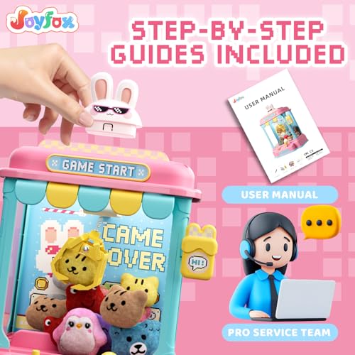 Mini Claw Machine with Plush and Capsule Toy P330