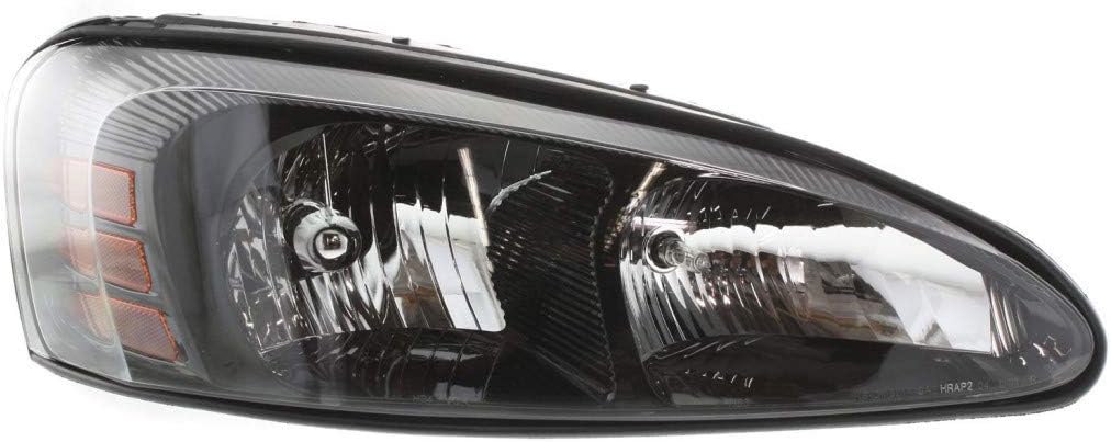 Passenger Side Headlight for Pontiac Grand Prix 2004-2008 G64295