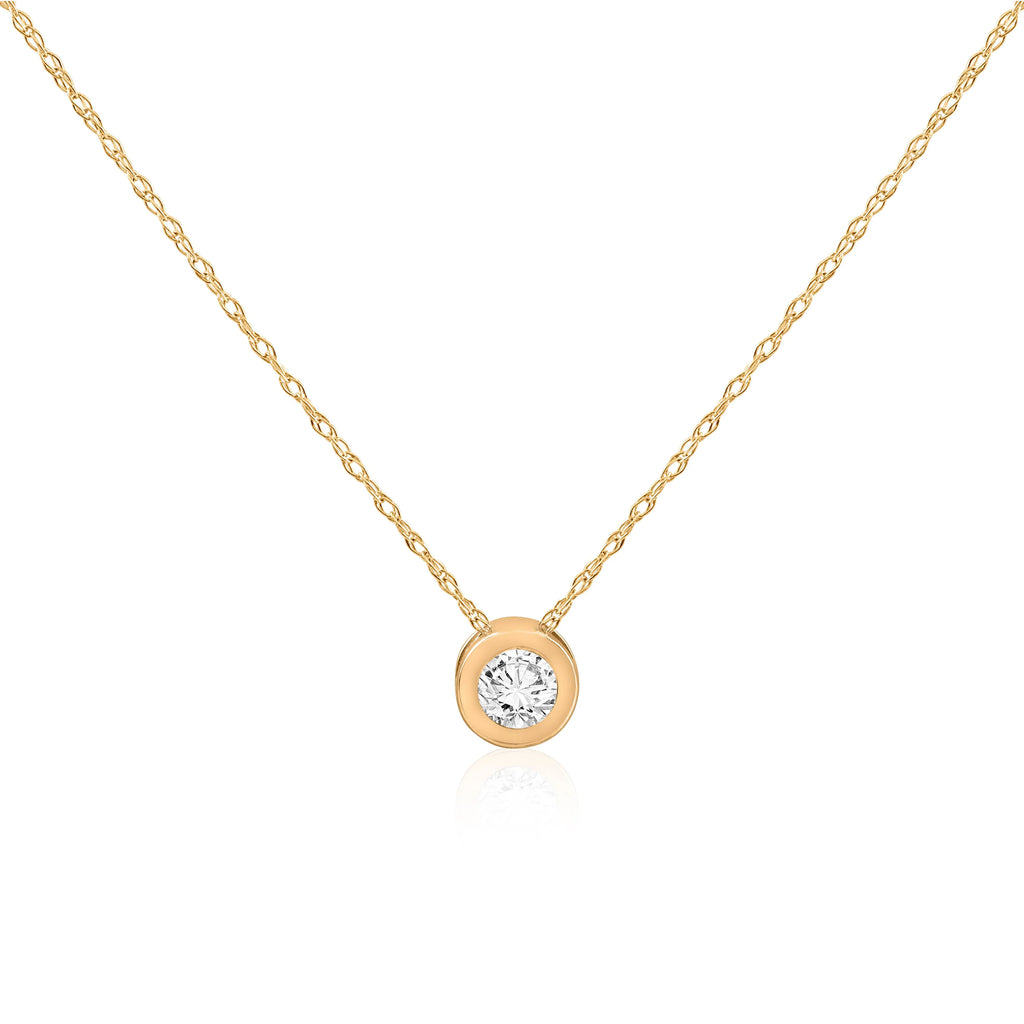 14k Yellow Gold Diamond Pendant R557296