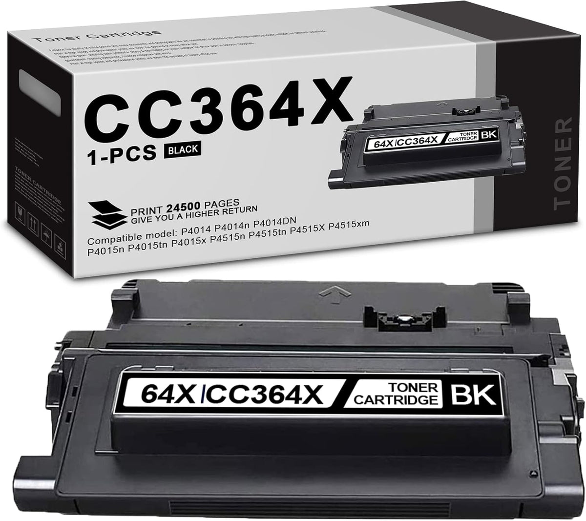 64X Toner Cartridge Black 1-Pack G763649