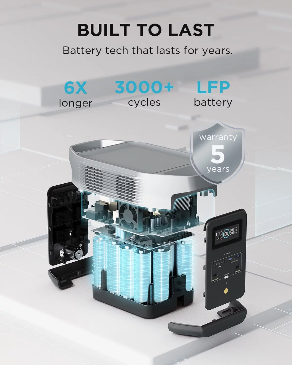 1024Wh 1800W Portable Power Station Z78659