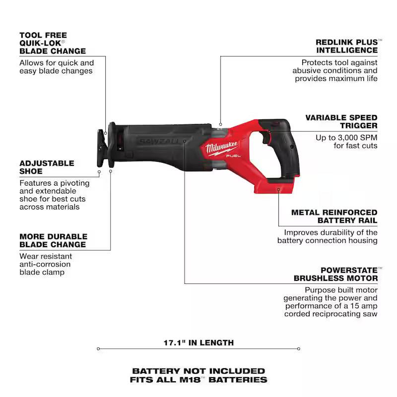 18V Lithium-Ion Brushless Cordless Combo Kit with 5.0 Ah Batteries 7-Tool & Cordless Blower W694520