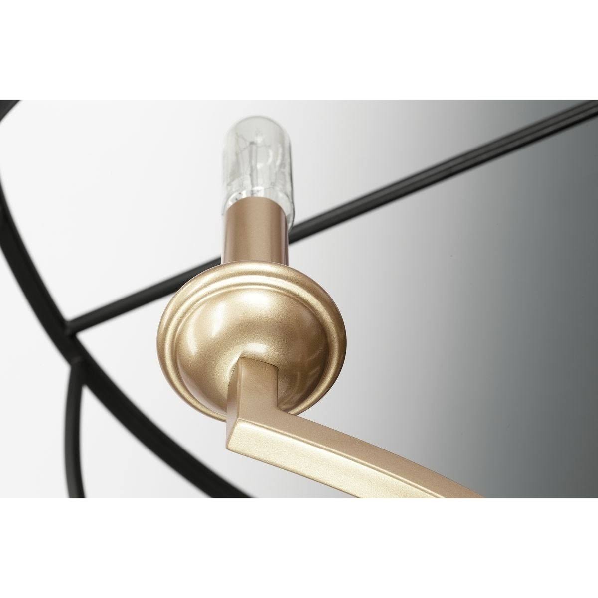 Eight Light Foyer Black R42473