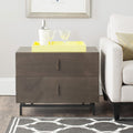 Dark Brown and Black Cabinet Z363990