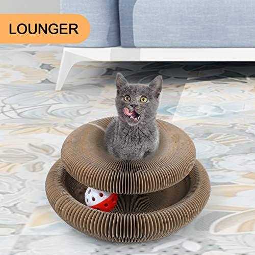 Magic Cats Scratching Board Interactive Scratch Pad Scratcher with Ball C32713