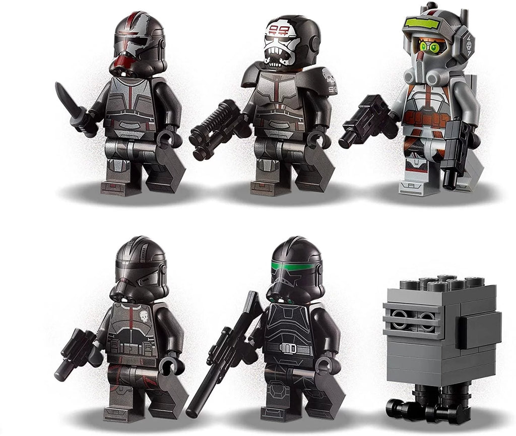 Star Wars Attack Shuttle Building Toy Set with 5 Clones Minifigures F785134