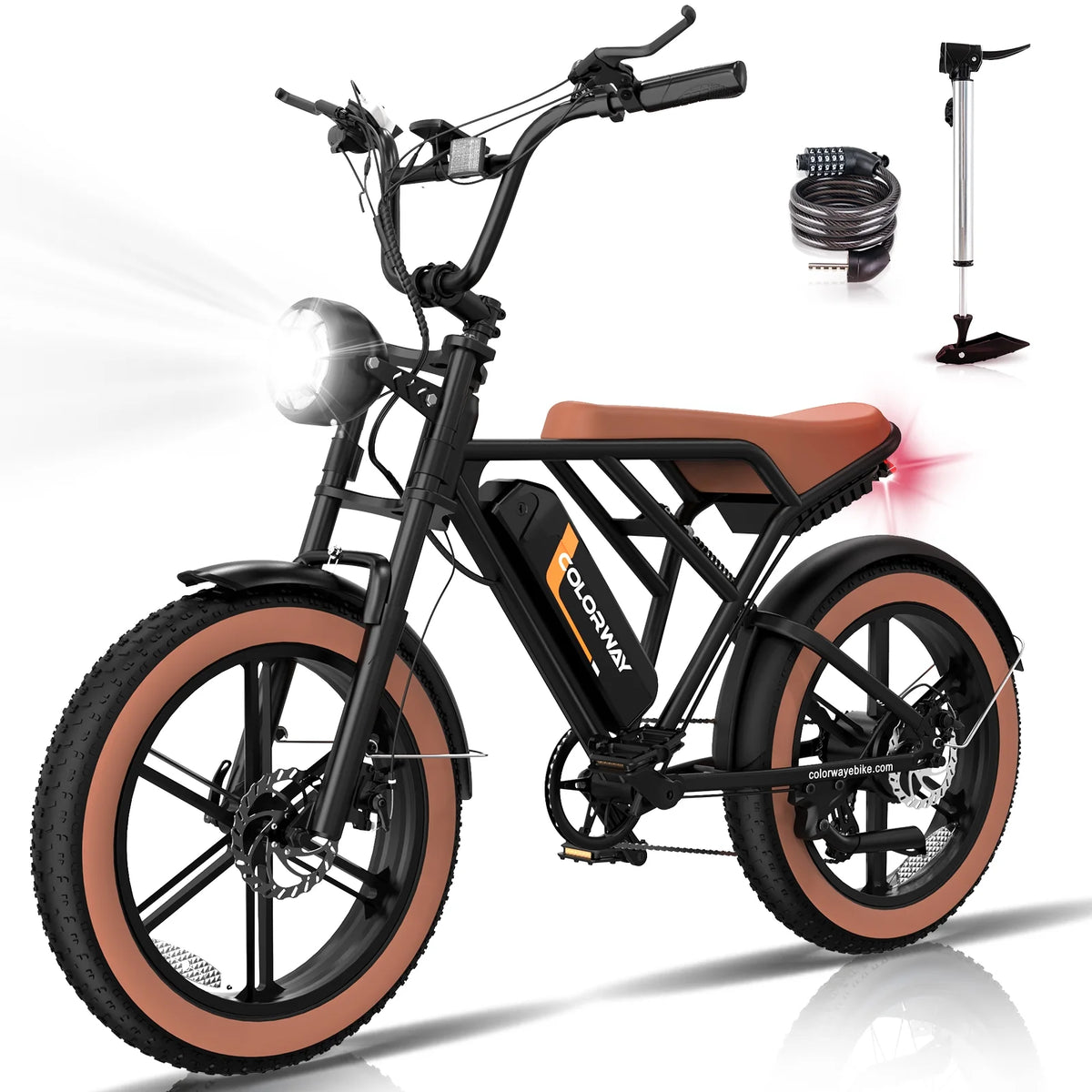 750W Electric Bike 20X4.0 Fat Tire 48V 15Ah Battery G399