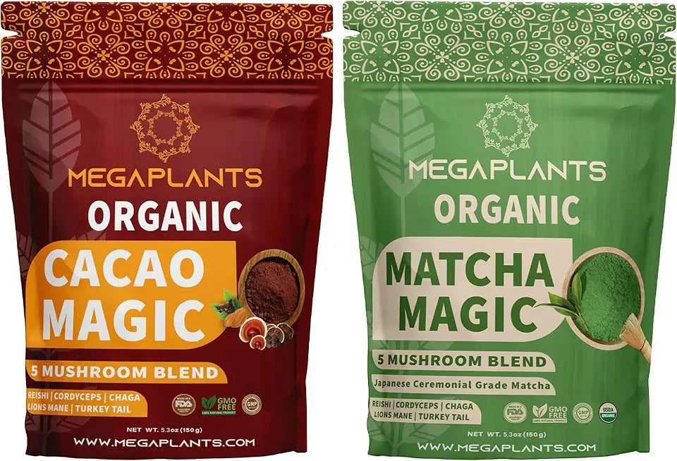 Cacao & Matcha 5 Mushroom Powder Blend D6796