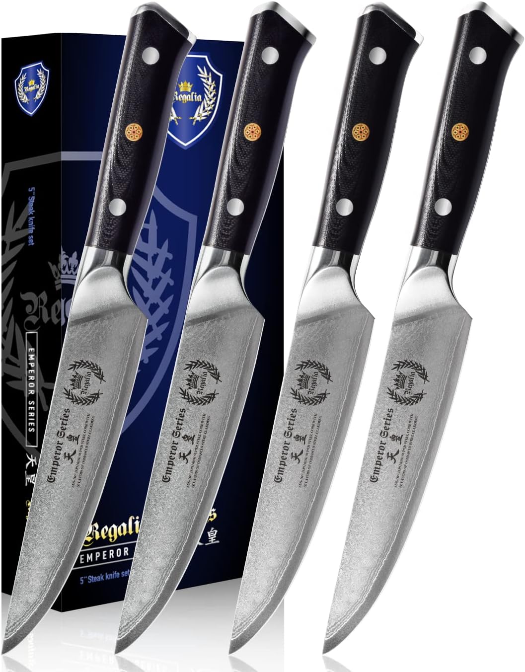Santoku Chef Knife 7 inch with G-10 Ergonomic Handle O2357