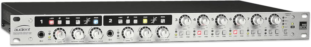 8 Channel Microphone Preamplifier with 2 XLR Mic Cables V4865