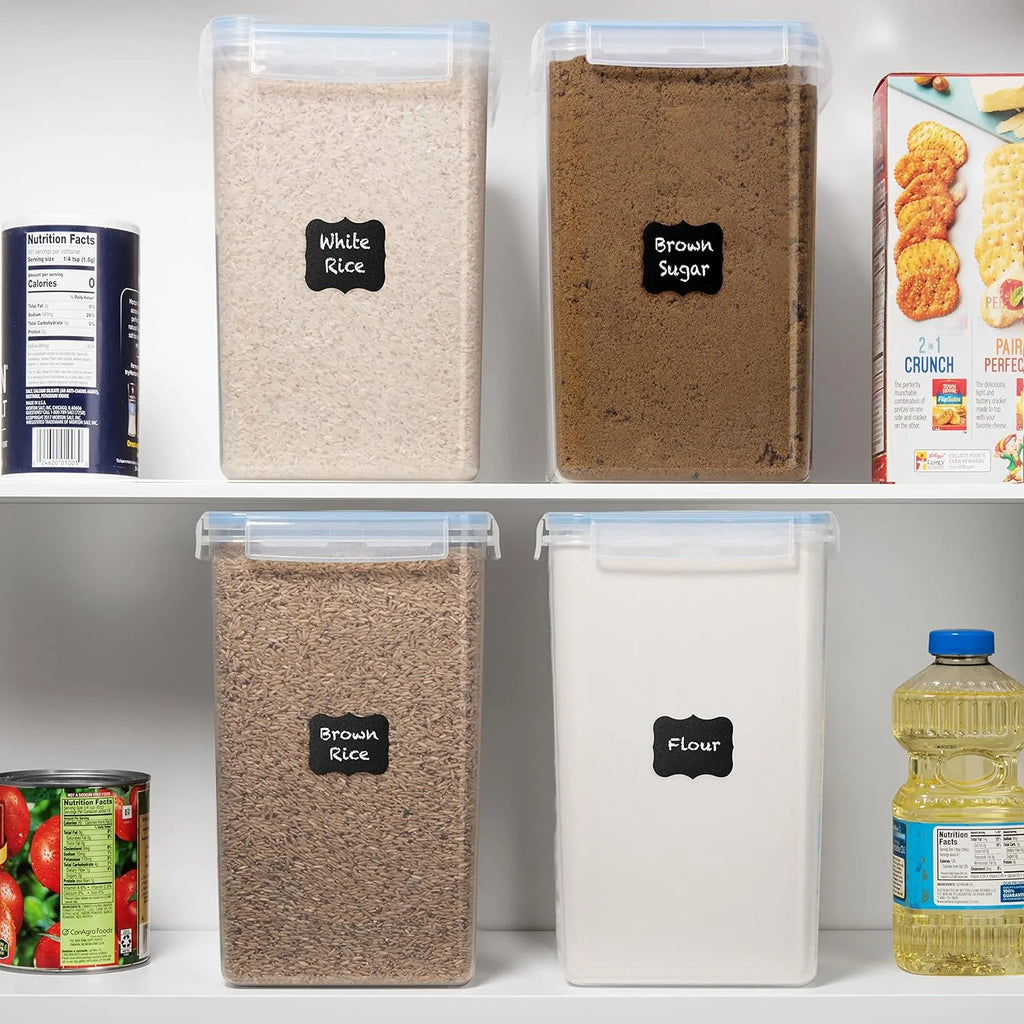 8.5L/287Oz Extra Large Airtight Food Storage Containers, 2 PACK with Lids A883281
