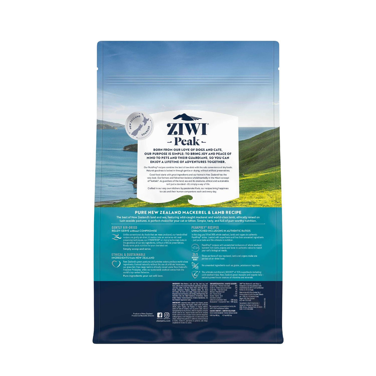 Mackerel Lamb Air-Dried Cat Food P950