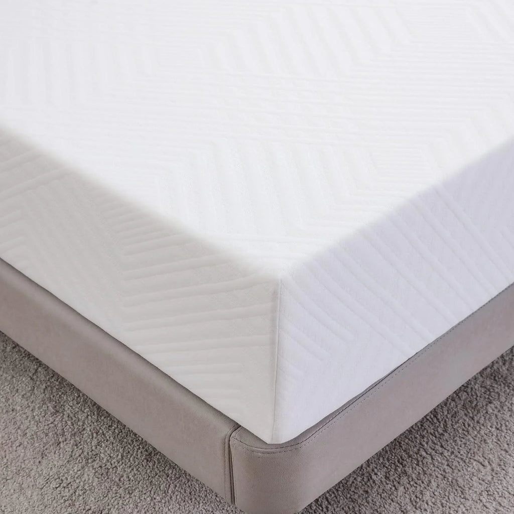 8 inch Full Size Green Tea Cooling Memory Foam Mattress U73356