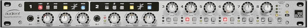 8 Channel Microphone Preamplifier with 2 XLR Mic Cables V4865