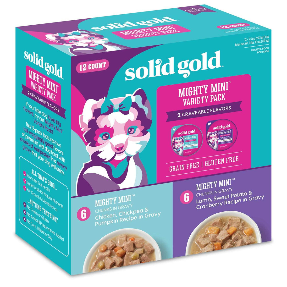Solid Gold Wet Dog Food Variety Pack H786957